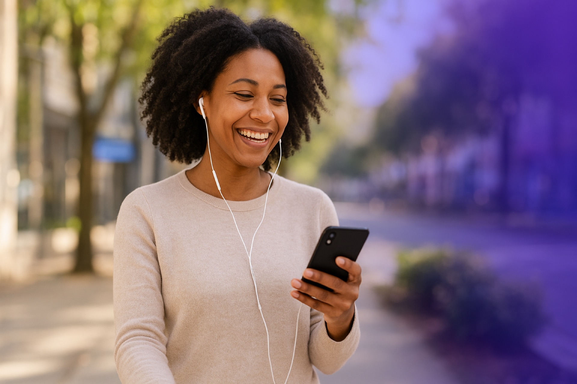 Professional podcaster